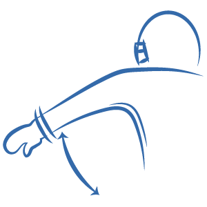 Slowing Down Hand Signal